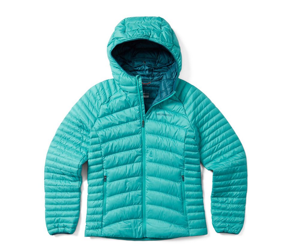 Merrell Jackets Mint - Ridgevent™ Thermo Hoody - Womens 02PMUCWGB